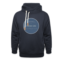 Ransomed by Forever LoveShawl Collar Hoodie - navy