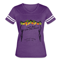 I will dwell in your tent Women’s Vintage Sport T-Shirt - vintage purple/white