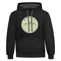 Ransomed Sukkot Contrast Hoodie - black/asphalt