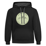 Ransomed Sukkot Contrast Hoodie - black/asphalt