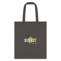 Sukkot Etrog Tote Bag - charcoal