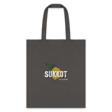 Sukkot Etrog Tote Bag - charcoal