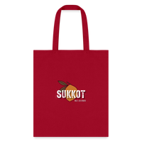 Sukkot Etrog Tote Bag - red