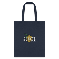 Sukkot Etrog Tote Bag - navy