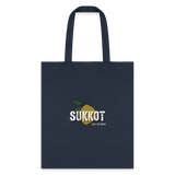 Sukkot Etrog Tote Bag - navy