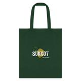 Sukkot Etrog Tote Bag - forest green