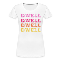 Dwell Women’s Premium T-Shirt - white