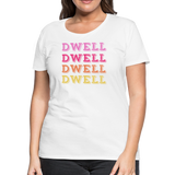 Dwell Women’s Premium T-Shirt - white