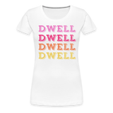 Dwell Women’s Premium T-Shirt - white