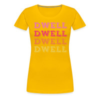 Dwell Women’s Premium T-Shirt - sun yellow