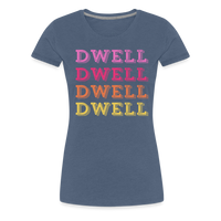 Dwell Women’s Premium T-Shirt - heather blue