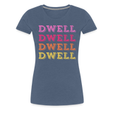 Dwell Women’s Premium T-Shirt - heather blue