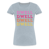 Dwell Women’s Premium T-Shirt - heather ice blue