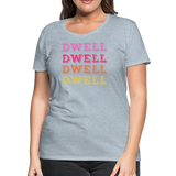 Dwell Women’s Premium T-Shirt - heather ice blue