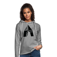 Live Dwell Abide Tabernacle Lightweight Terry Hoodie - heather gray