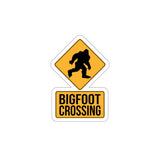 Bigfoot Crossing Sticker