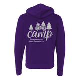 Let's Camp Unisex Full-Zip Hooded Sweatshirt