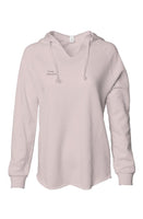 Womens Lightweight  Wash Hooded Sweatshirt-I Am Loved