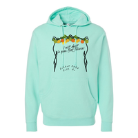 I Will Dwell Sukkah Hooded Sweatshirt