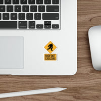 Bigfoot Crossing Sticker