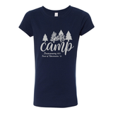 Let's Camp Girls' The Princess Tee