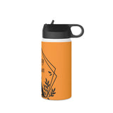 Stainless Steel Water Bottle, Standard Lid