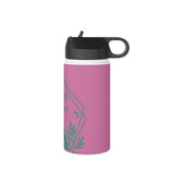 Stainless Steel Water Bottle, Standard Lid