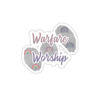 Warfare Worship Sticker