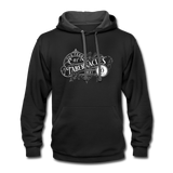 Contrast Hoodie - black/asphalt