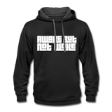 Awake not Woke Hoodie - black/asphalt