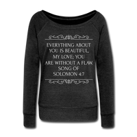 Without a Flaw Sweatshirt - heather black