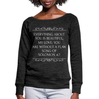 Without a Flaw Sweatshirt - heather black