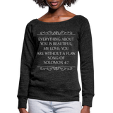 Without a Flaw Sweatshirt - heather black