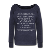 Without a Flaw Sweatshirt - melange navy