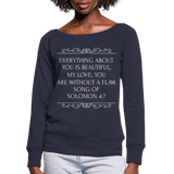 Without a Flaw Sweatshirt - melange navy