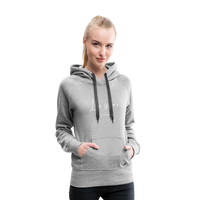 Women’s Premium Hoodie-Love IS - heather gray