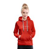 Women’s Premium Hoodie-Love IS - red