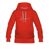 Women’s Premium Hoodie-Love IS - red