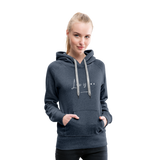 Women’s Premium Hoodie-Love IS - heather denim