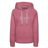 Women’s Premium Hoodie-Love IS - mauve