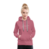 Women’s Premium Hoodie-Love IS - mauve