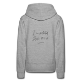 Women’s Premium Hoodie-Protected - heather gray