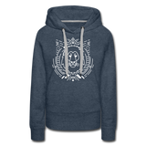 Women’s Premium Hoodie-Protected - heather denim