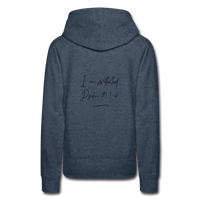 Women’s Premium Hoodie-Protected - heather denim