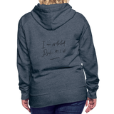 Women’s Premium Hoodie-Protected - heather denim