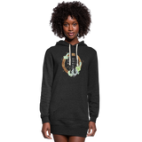Cast All Your Anxieties Sweaterdress - heather black