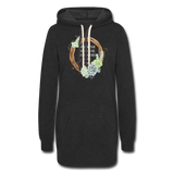 Cast All Your Anxieties Sweaterdress - heather black