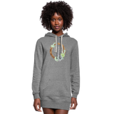Cast All Your Anxieties Sweaterdress - heather gray