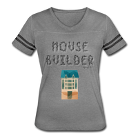 Build your House-Women’s Vintage Sport T-Shirt - heather gray/charcoal