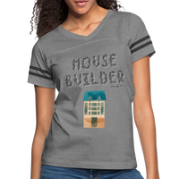 Build your House-Women’s Vintage Sport T-Shirt - heather gray/charcoal